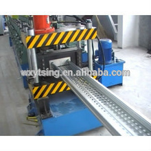Passed CE and ISO YTSING-YD-1072 C Section Storage Angle Iron Rack Roll Forming Machine Manufacturer